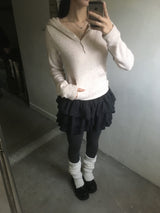 dot knit stockings