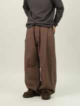 AND Pin-tuck Balloon Pants