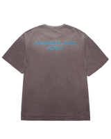 26FW ローリング ストーンズブラックブルーポスターショートスリーブ Tシャツ