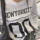 ゼロオーバーサイズドフィットスポーティースウェットTシャツ