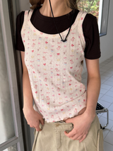 ribbon & bear sleeveless 
