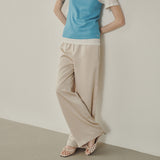 Melrose Satin Basic Pants