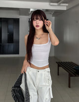 [U-BASIC] Pori Cover-Up Ribbed Layer Sleeveless