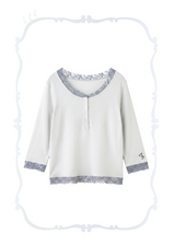 Lucky 4 Tee (Misty Gray)