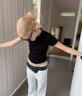 button strap belt