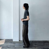 レトロ ウォッシュド シルエット カーゴパンツ