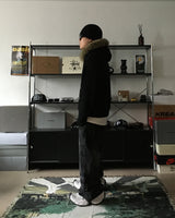 HX Broken Raccoon Hooded Zip-Up (3C)