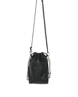Leather mini bag BLACK