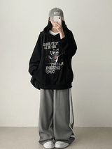 Enz サイドトラックラインワイドパンツ