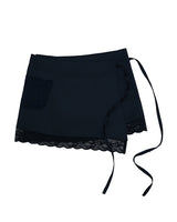 Satin strap sk / black