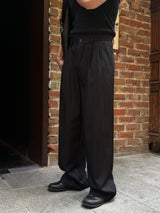 Ron two-tuck wide slacks