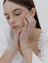 26SS★ [Premium Plating] Truvion AB Bangle