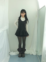 a flared winter dress