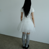スウェットリルKIRIトップ _WHITE