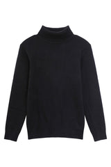テンセルカシミアフィッテッドタートルネックセーター