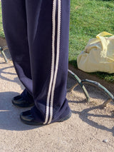 [MADE] Kanti Lace Track Wide Pants