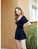 Aerial swimdress Black