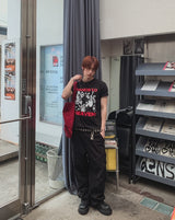 Poneer Cation Parachute Diagonal Cargo Pants