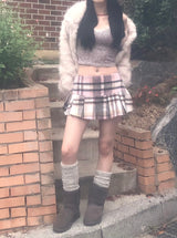 リボンヒョウスリーブ (Black/Pink)