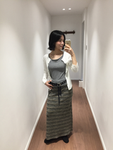 Venti knit long skirt (2color)
