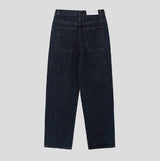Rise Fatigue Wide Denim