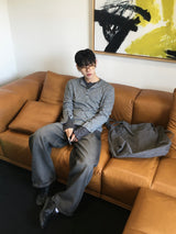 カルリブヘンリーネックボタンロングスリーブ 3C