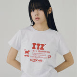 ITZ オフィシャルロゴTシャツ　ライトグレー