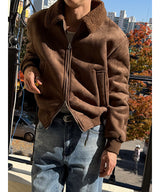[F/W] シャーリングスエードムスタン(2color)