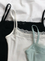 Rude lace tank