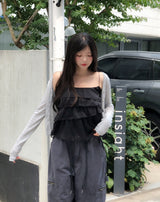 Eed Chiffon Tiered Blouse