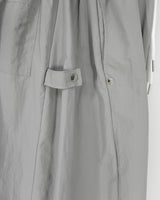 Side Snap Nylon Balloon Pants