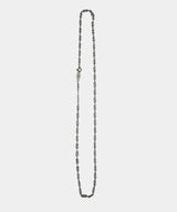 Slim pattern chain necklace (925 silver)