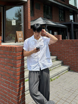 Oen Nylon Roll-Up Shirt