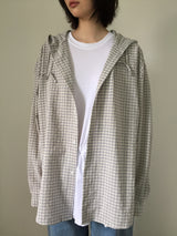 Fly Check Hoodie Shirt (3color)