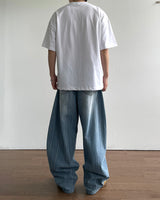 Haku Stripe Denim Pants