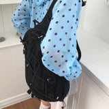 レンジ ナイロン ストリング オーバーサイズ サマーバックパック / 3カラーズ