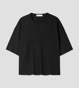 No.1293 クロップワッフルハーフTシャツ (4color)