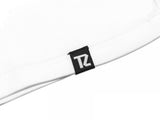 TZ MボスドロゴオーバーサイズTシャツ - WHITE