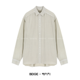  Stable Summer Ice Pigment Linen Shirt