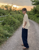 Oler半袖ニットTシャツ