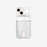 Pocket phone case [White bedding]