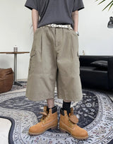 Ferid Stone Washed Cargo Bermuda Pants