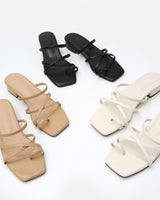 Barnet strap slippers