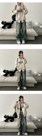 [Basic, Long/S~XL]ホリゾンタルピンタックワイドパンツ