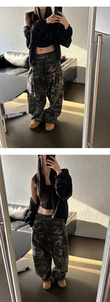 [Unisex] クロップ2wayフードジップアップ(3color)