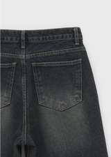 [MADE] Recycle Washing Wide Denim Pants