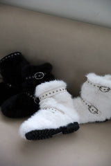 Kuro Belt Fur Sheepskin Boots