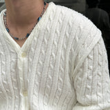 ASCLO Crystal Chain Necklace (3color)