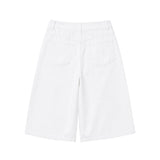 BTB : COMFY BERMUDA SHORTS [SOFT WHITE]