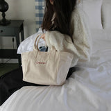 logo canvas mini bag_ivory
